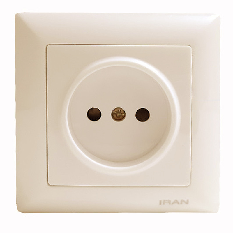 پریز برق ایران الکتریک مدل الیزه