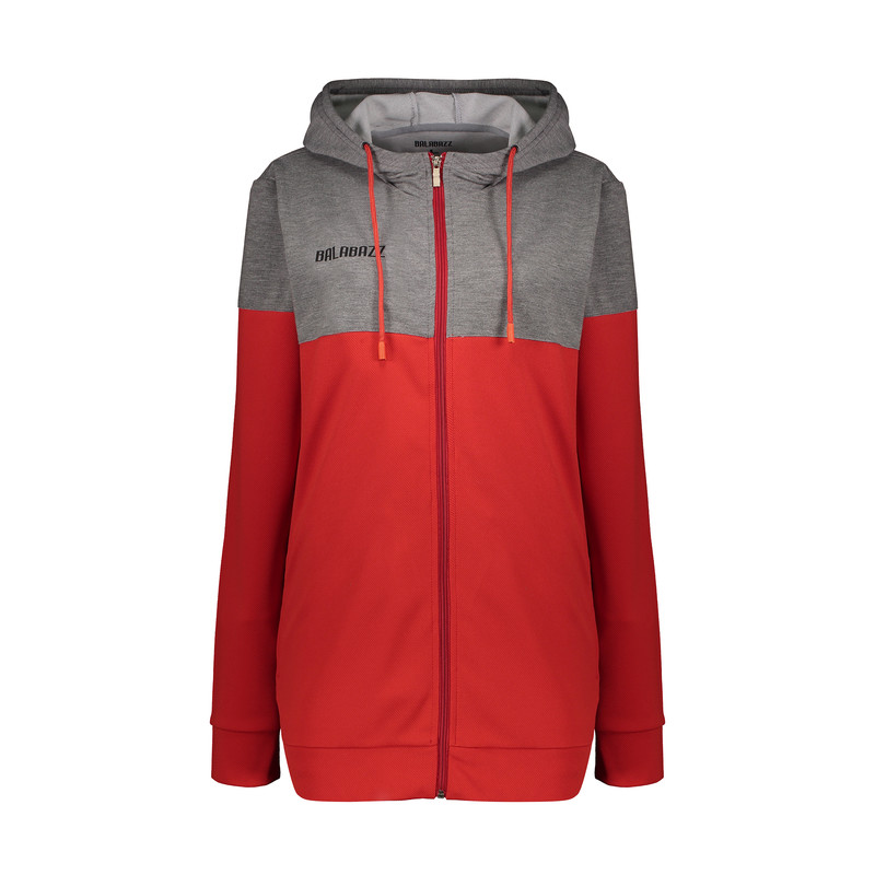 خرید و قیمت سویشرت ورزشی زنانه بالاباز مدل 8024 رنگ قرمز