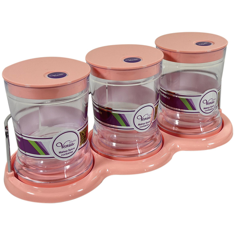 بانکه ونوس پلاستیک مدل مهسا بسته 3 عددی