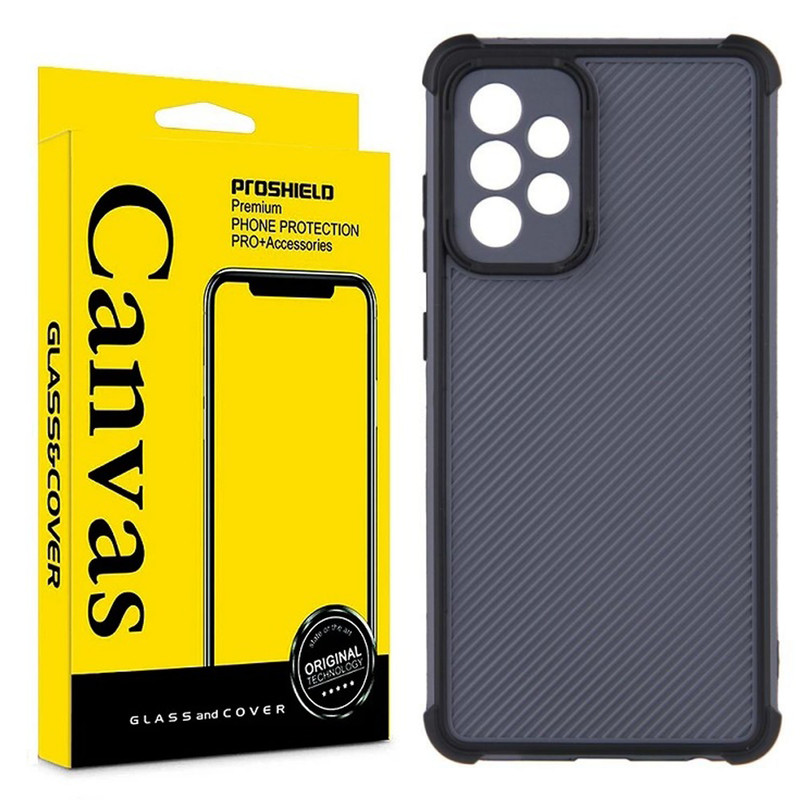 خرید و قیمت کاور کانواس مدل Carbon Bumper مناسب برای گوشی موبایل سامسونگ Galaxy A13