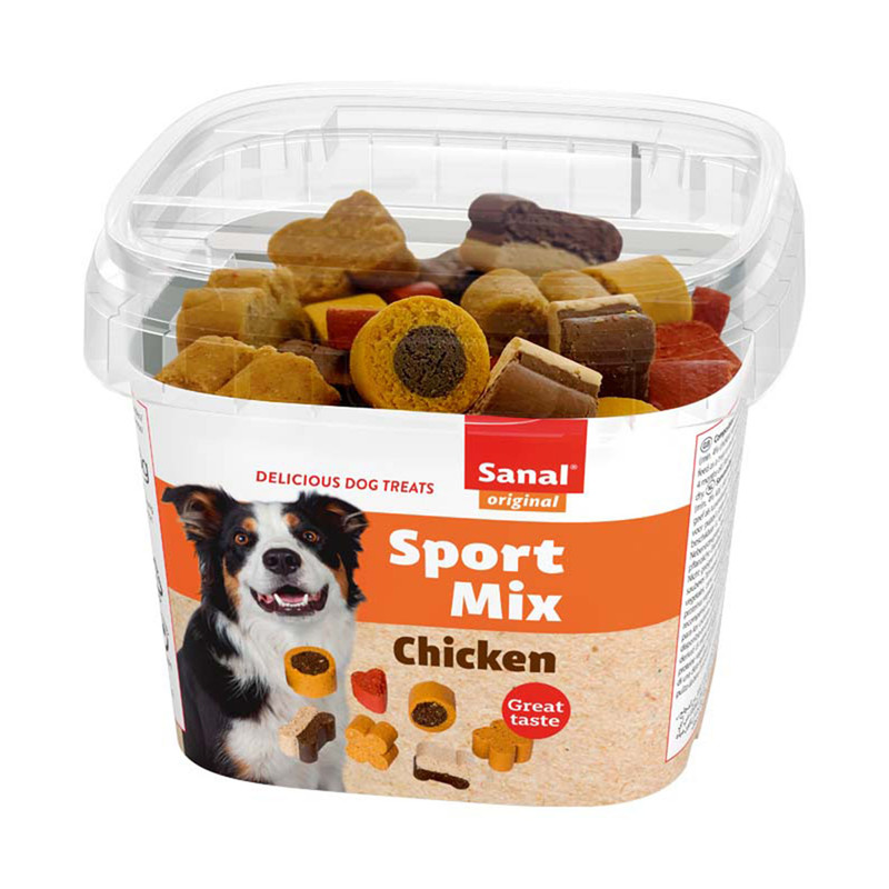 تشویقی سگ سانال مدل ویتامینه Sport Mix وزن 100 گرم