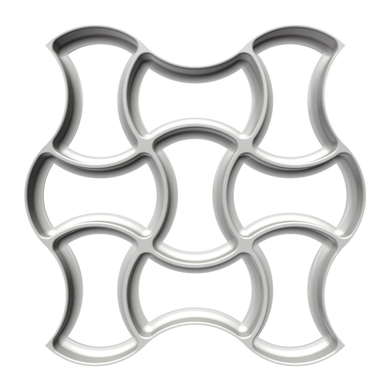 قالب سنگ فرش مدل ST6 طرح موج