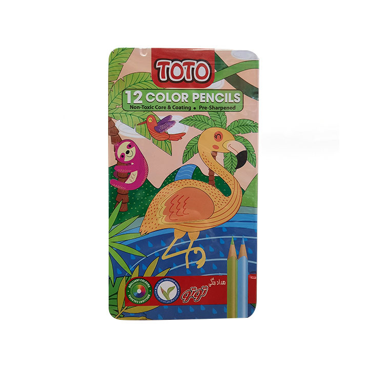مداد رنگی 12 رنگ توتو کد 3134