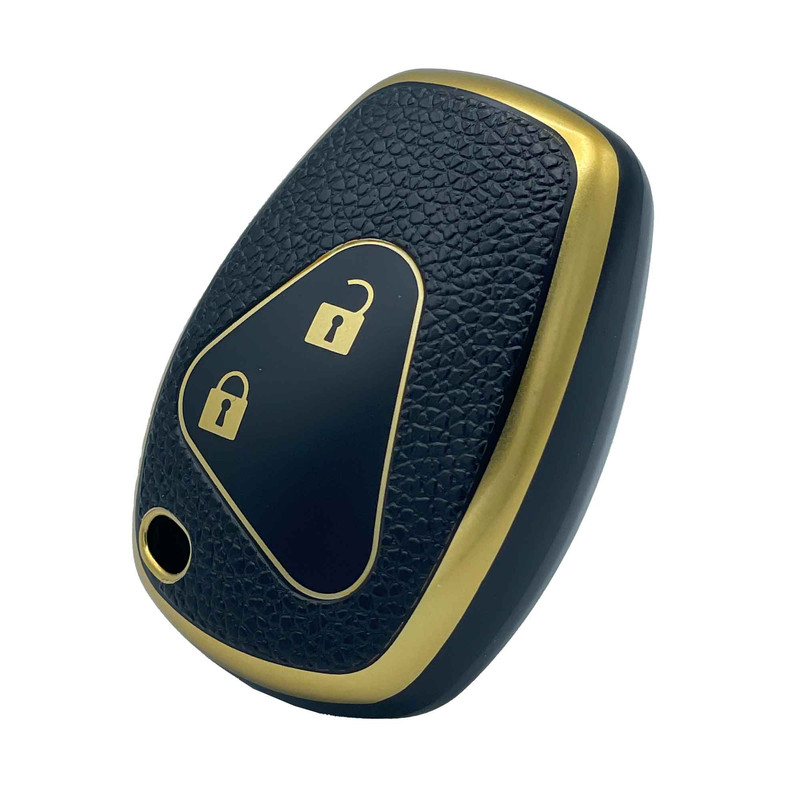 کاور ریموت و سوئیچ خودرو آراکس یدک مدل AY-5657 طرح چرمی مناسب برای رنو ال نود