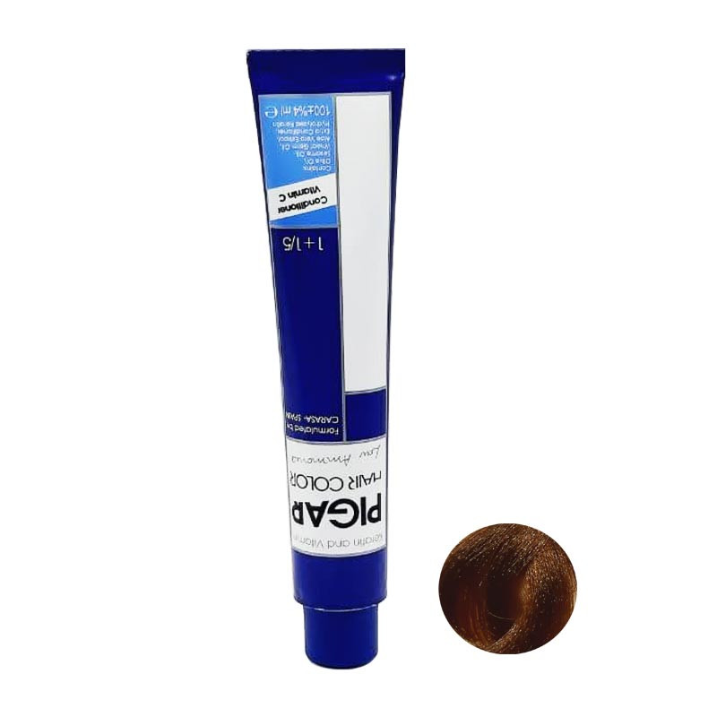 رنگ مو پیگار شماره 8.76 حجم 100 میلی لیتر رنگ تنباکویی روشن