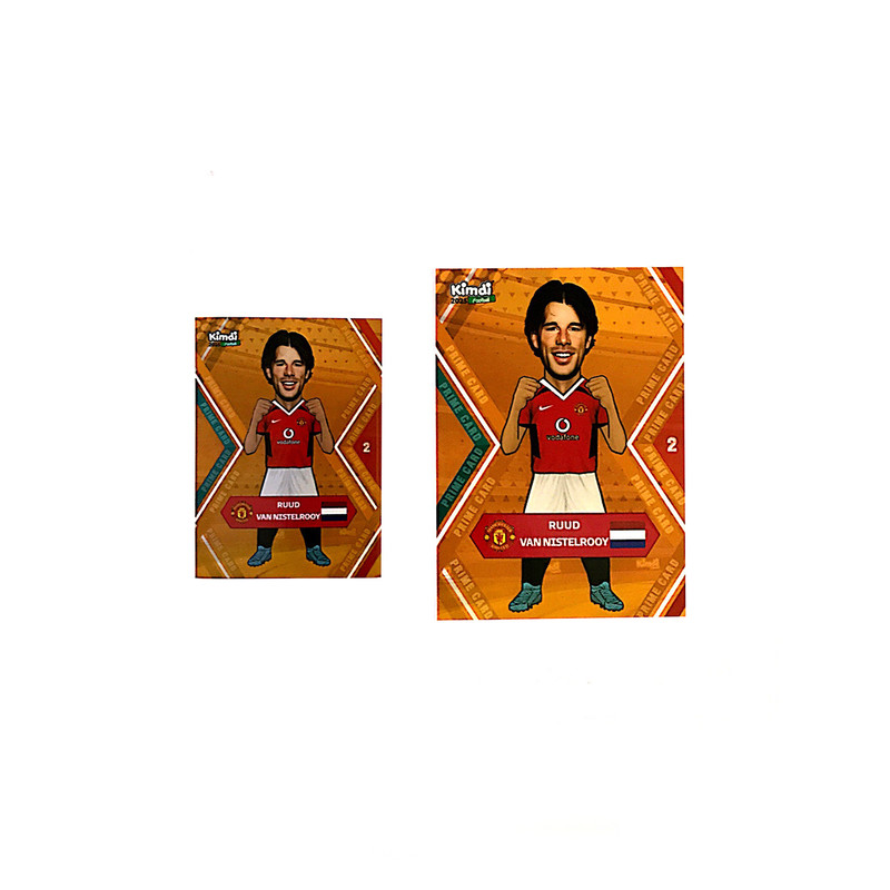 اسباب بازی شانسی کیمدی مدل VAN NISTELROOY به همراه برچسب