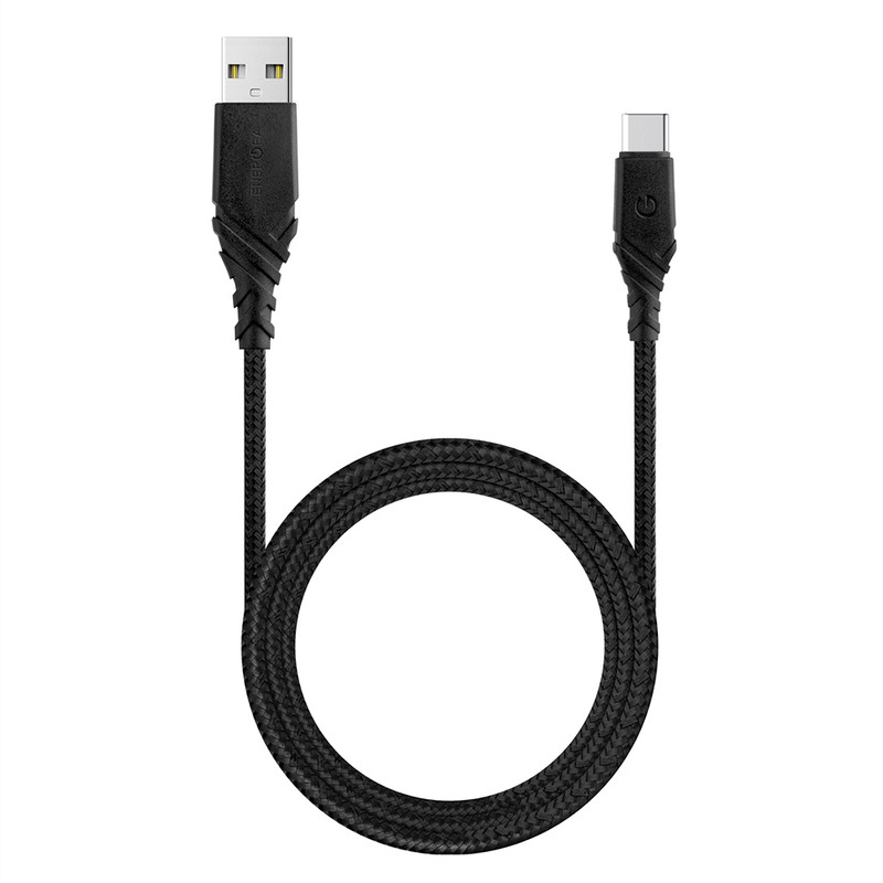 کابل تبدیل USB به USB-C انرجیا مدل Duraglitz 5A طول 1.5 متر