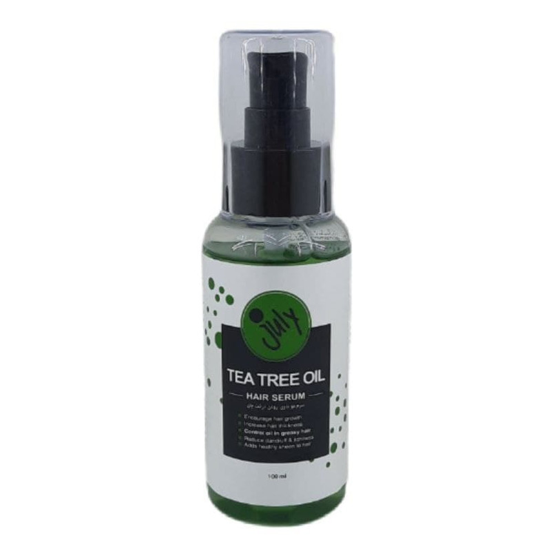 سرم مو جولای مدل روغن درخت چای حجم 100 میلی لیتر