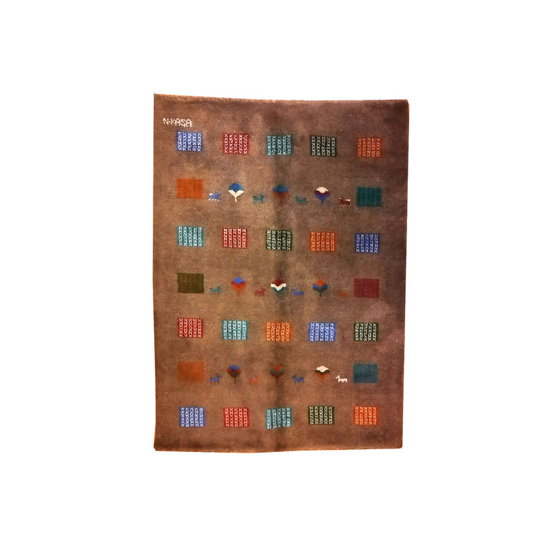 گبه فرش دستباف سه متری کد NKP.C.N/3