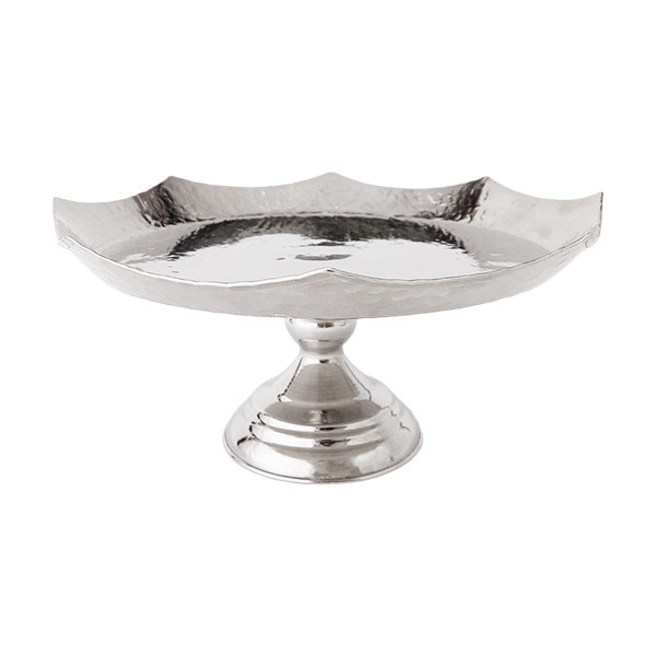 شیرینی خوری مسی مدل خورشیدی کروم کد ZH316.3