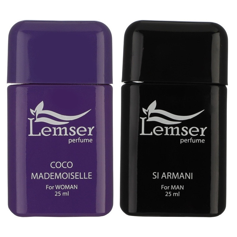 عطر جیبی لمسر مدل COCO MADEMOISELLE - Si Armani حجم 25 میلی لیتر مجموعه دو عددی