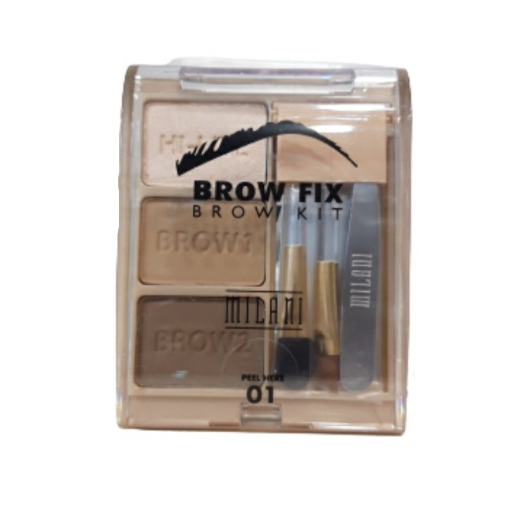 خرید و قیمت پالت سایه ابرو میلانی مدل brow fix شماره 01