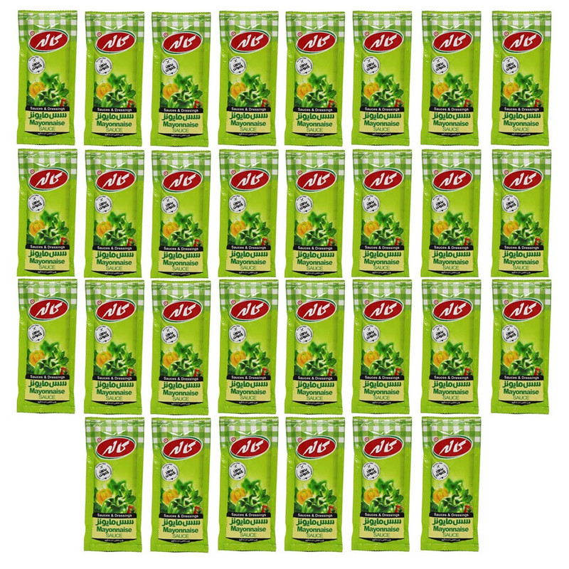 ساشه سس مایونز تک نفره کاله بسته 30 عددی