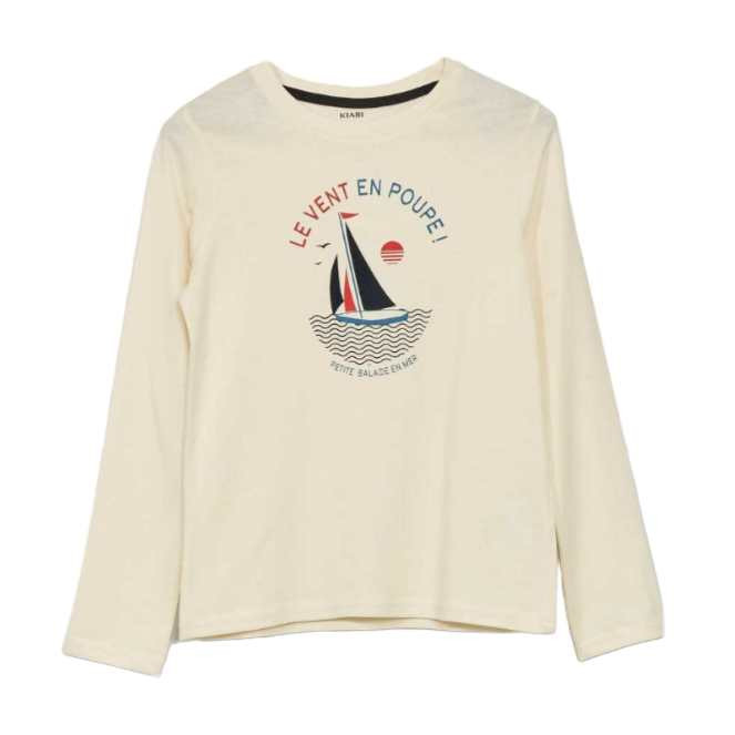 تی شرت آستین بلند پسرانه کیابی مدل Uh tff