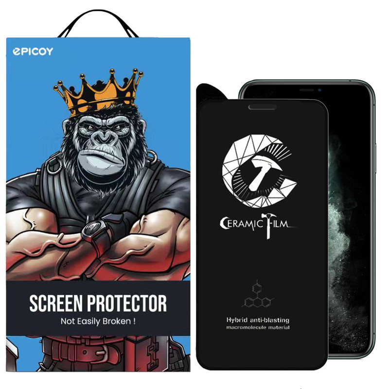 محافظ صفحه نمایش سرامیکی اپیکوی مدل Crm مناسب برای گوشی موبایل اپل iPhone 11 Pro / XS / X
