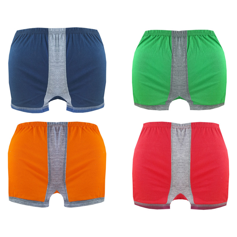 خرید و قیمت شورت پسرانه غوغا مدل پادار کد mn-0124 بسته 4 عددی