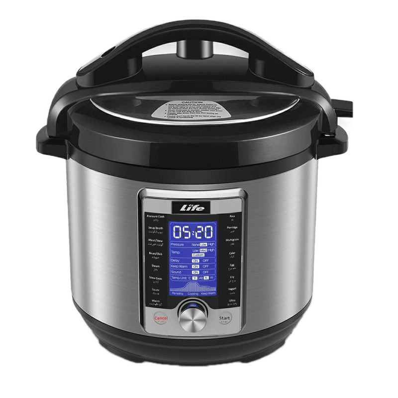 خرید و قیمت زودپز برقی لایف مدل 801s