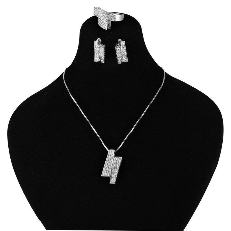 نيم ست نقره مدوكلاس كد 180437