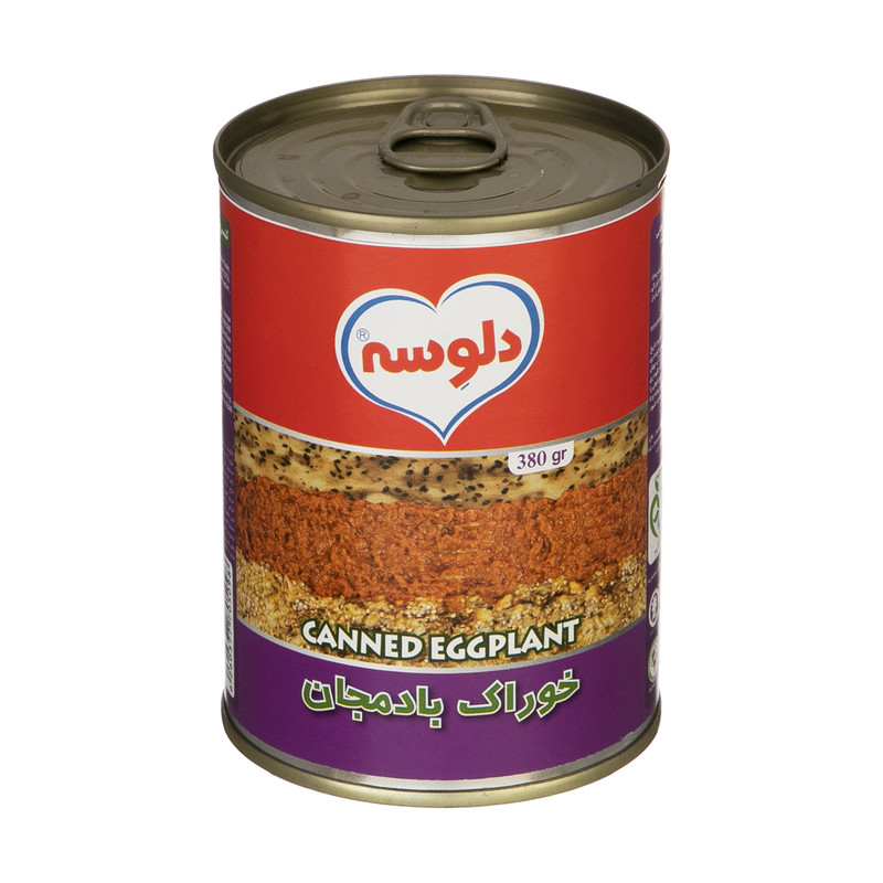 خرید و قیمت کنسرو بادمجان دلوسه - 380 گرم