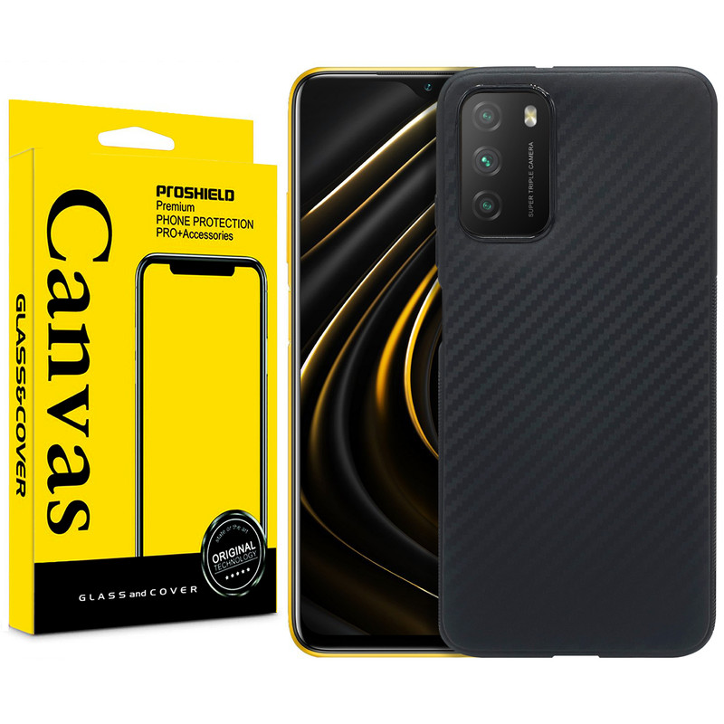 کاور کانواس مدل TITAN DESIGN مناسب برای گوشی موبایل شیائومی Mi POC0 M3