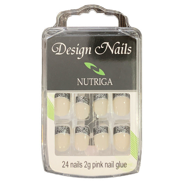ناخن مصنوعی نوتریگا مدل jxj8068 بسته 24 عددی