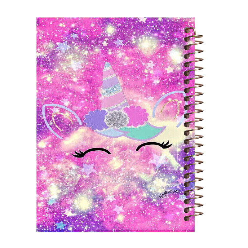 دفتر مشق 80 برگ طرح یونیکورن کد J109