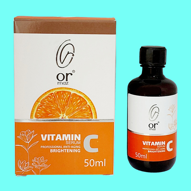 خرید و قیمت سرم روشن کننده اورماز مدل VIT C حجم 50 میلی لیتر