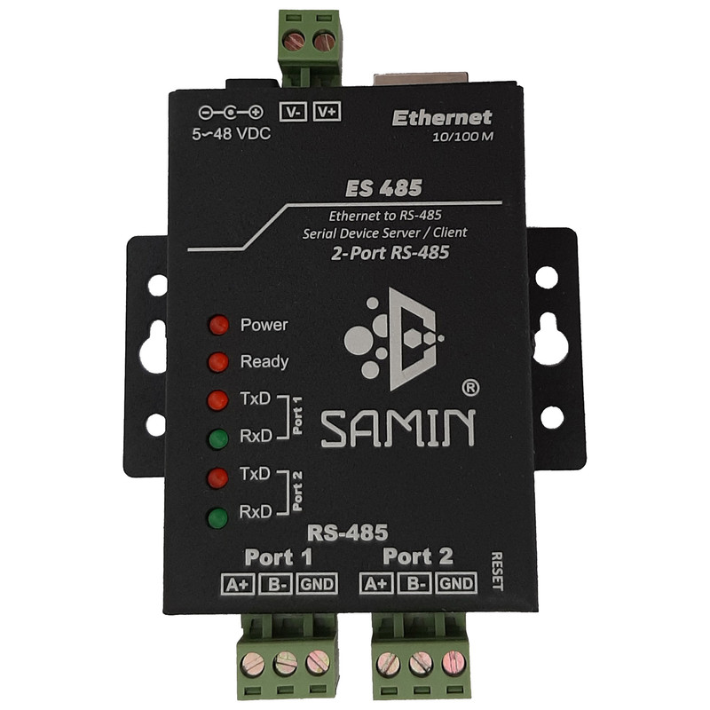 خرید و قیمت مبدل اترنت به سریال RS485 مدل ES 485