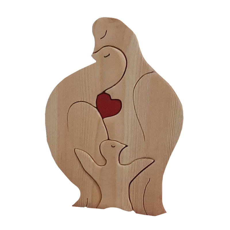 پازل 4 تکه مدل کبوتر