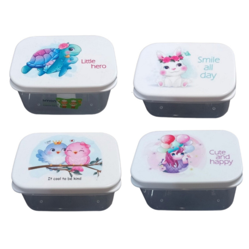 ظرف غذای کودک لیمون مدل 1403 K.B.S مجموعه 4 عددی