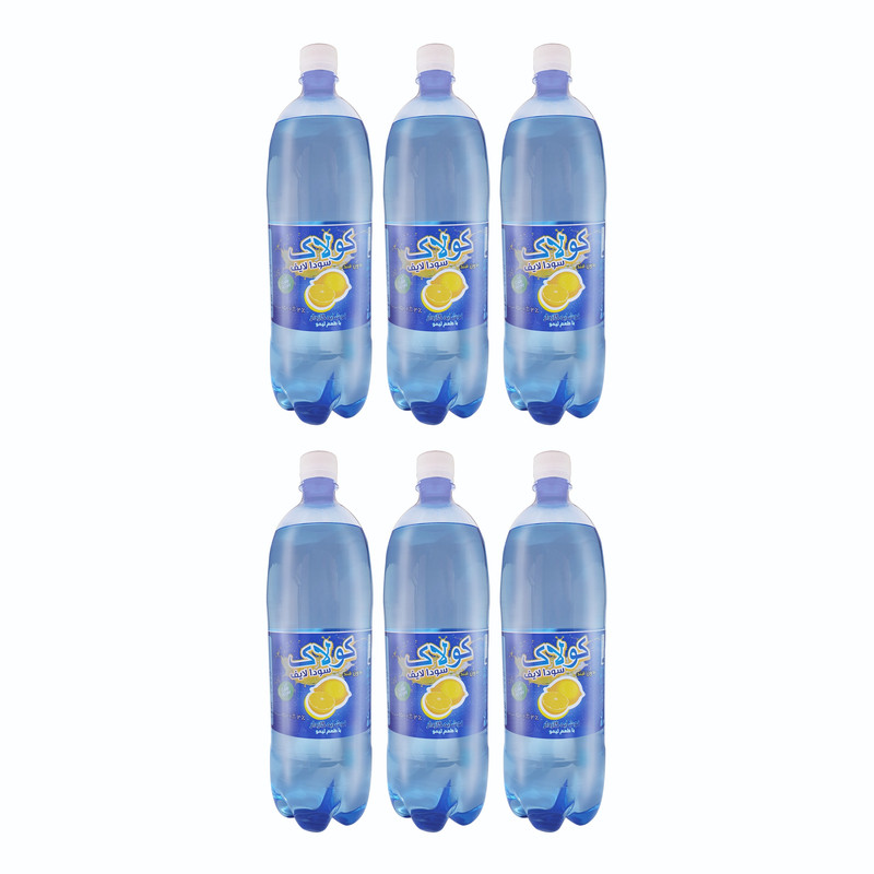خرید و قیمت نوشیدنی سودا لیمویی کولاک - 1.5 لیتر بسته 6 عددی