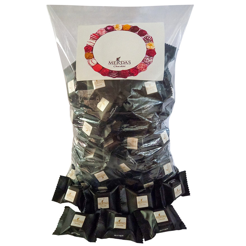 شکلات تلخ 72٪ دوسرپرس مرداس - 300 گرم