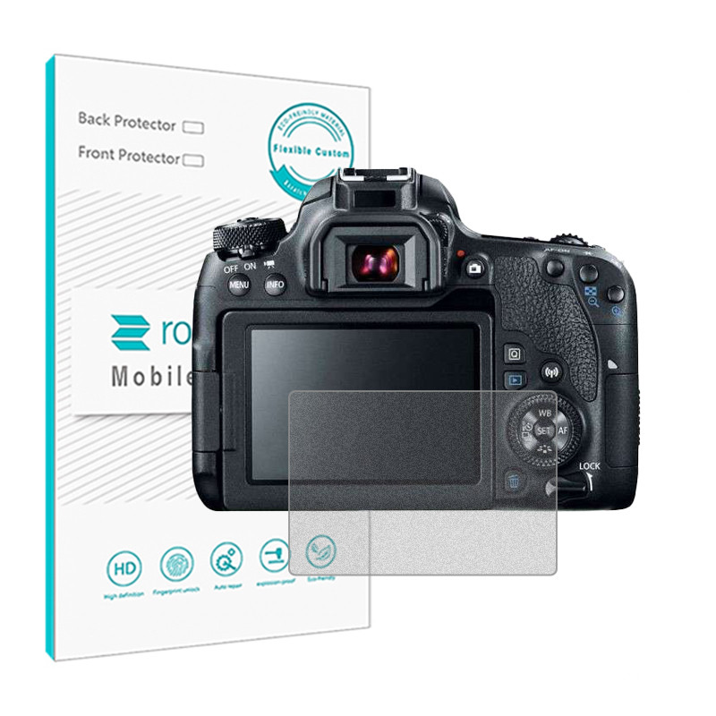 محافظ صفحه نمایش دوربین مات راک اسپیس مدل HyMTT مناسب برای دوربین عکاسی کانن 77D(18-200)