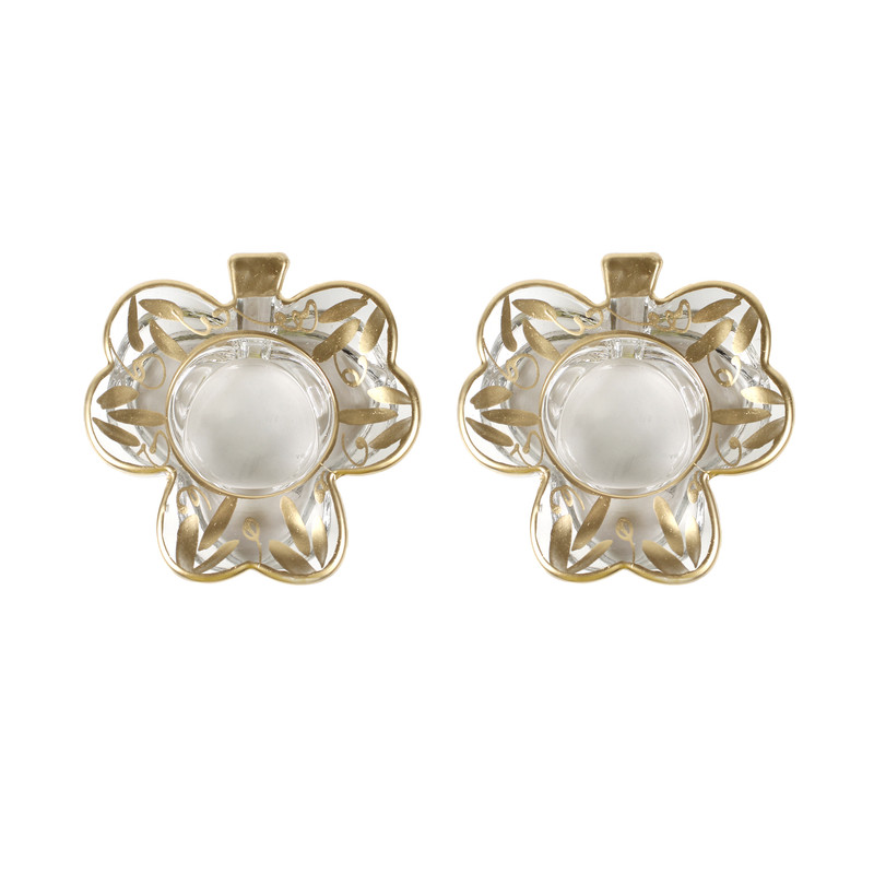 جا شمعي مدل برگ پاييز مجموعه 2 عددي