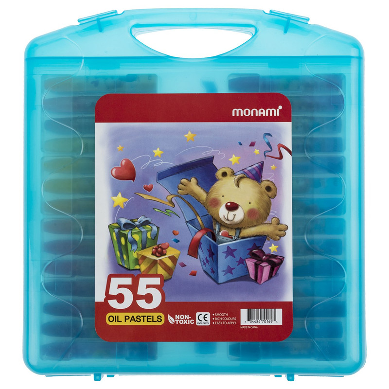 پاستل روغنی 55 رنگ مونامی