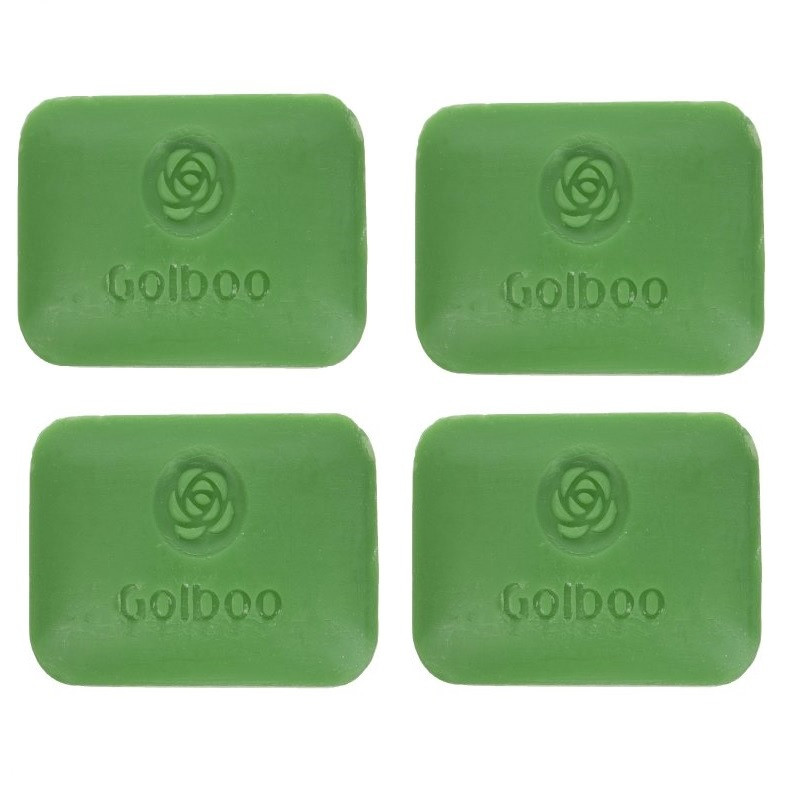 صابون شستشو گل بو مدل نخل وزن 120 گرم بسته 4 عددی