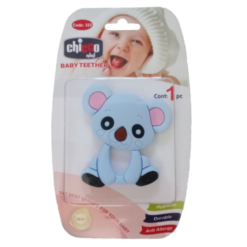 دندان گیر کودک چیکو مدل خرسی کد 01