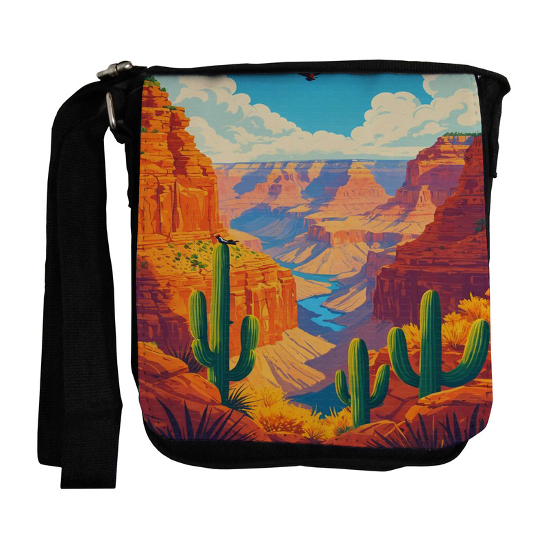 خرید و قیمت کیف رودوشی طرح دره گرندکانیون آریزونا کد kidb104