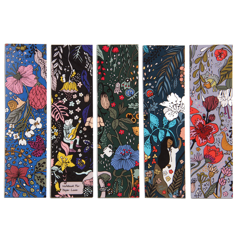 خرید و قیمت نشانگر کتاب ریتون مدل wonderland مجموعه 5 عددی