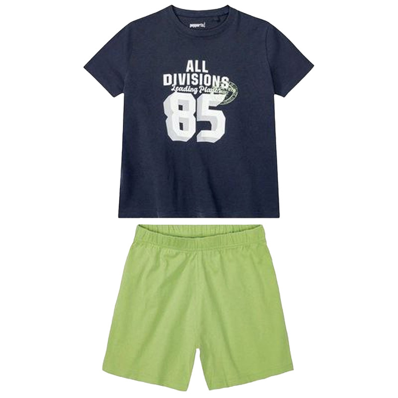 ست تی شرت و شلوارک پسرانه پیپرتس مدل 3034616