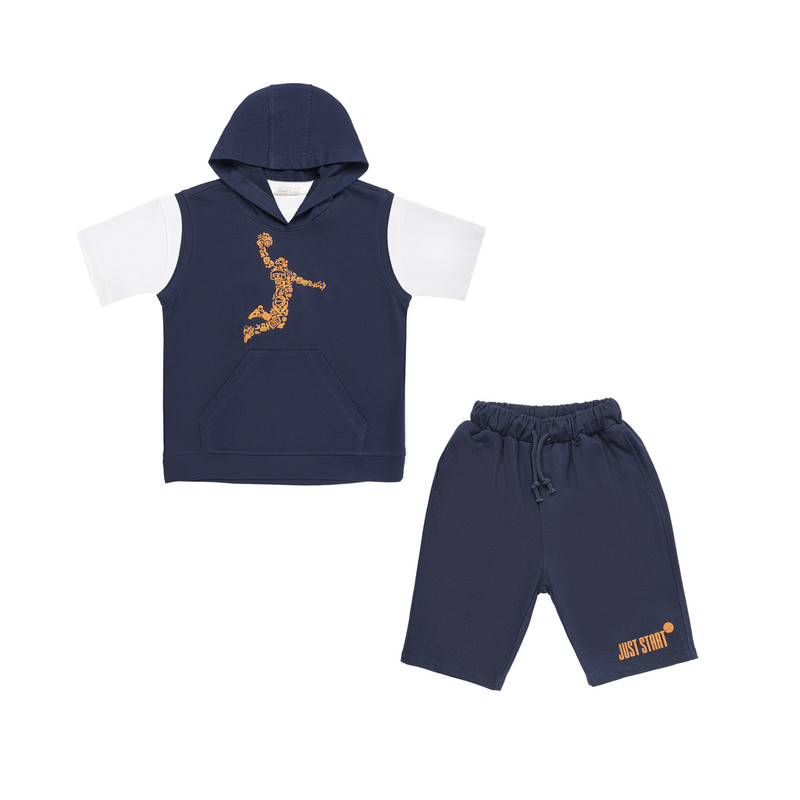 خرید و قیمت ست 3 تکه لباس پسرانه فیورلا مدل just start کد 35050-45060