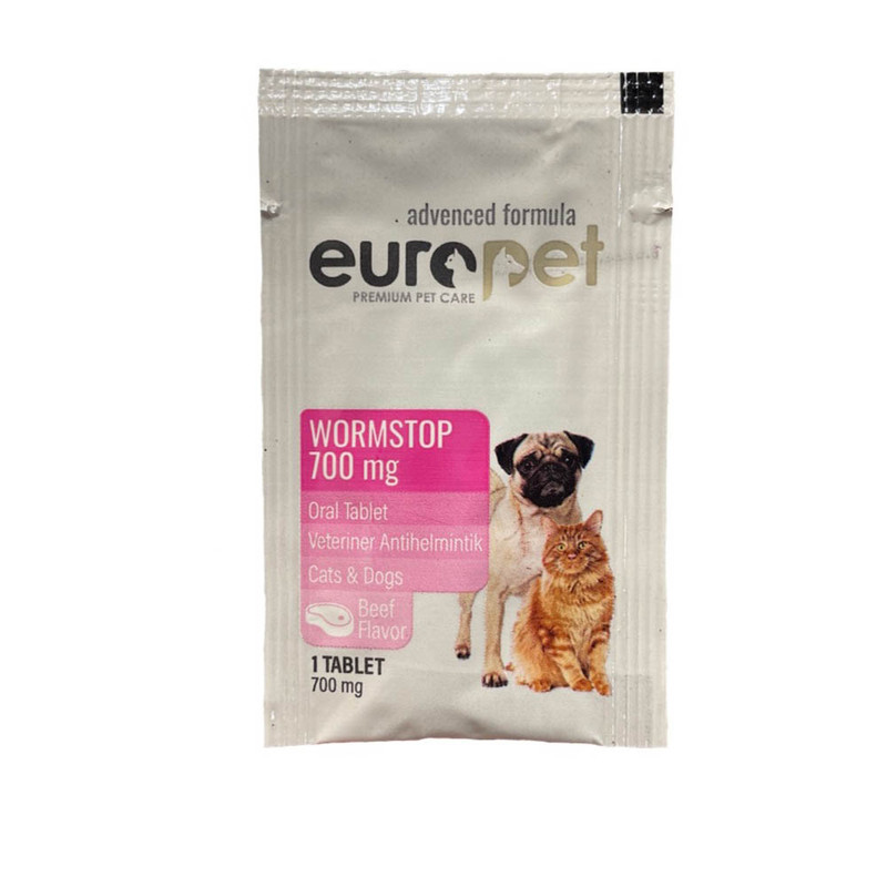 قرص ضد انگل سگ و گربه ایروپت مدل 01 وزن 1 گرم