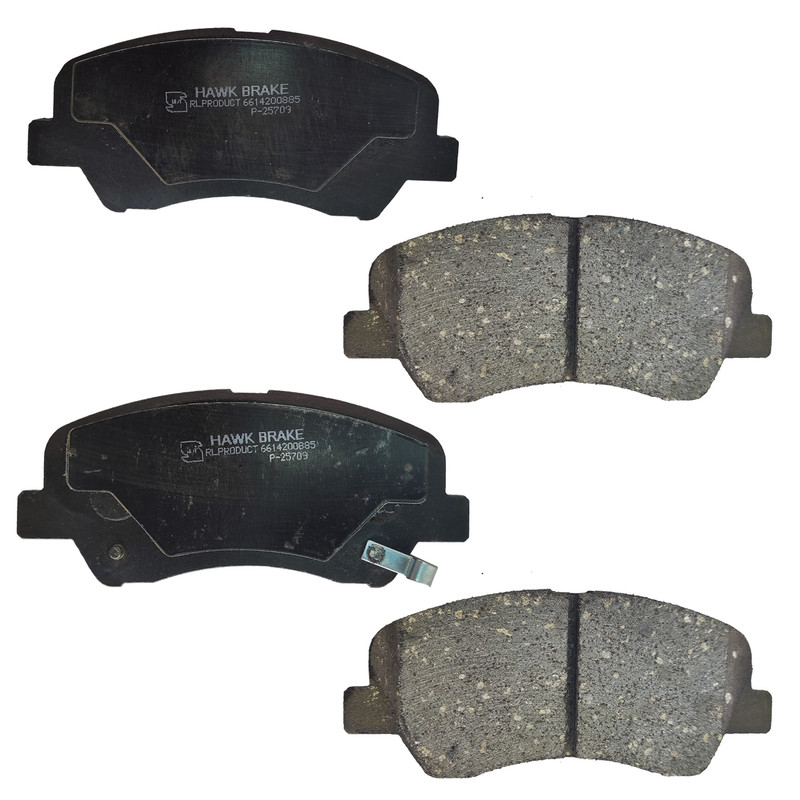 لنت ترمز جلو هاک بریک مدل P25709 مناسب برای کیا سراتو