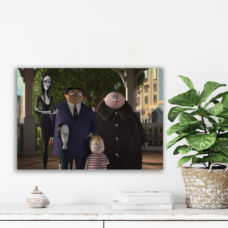 تابلو شاسی آتریسا مدل سریال Wednesday خانواده ادامز