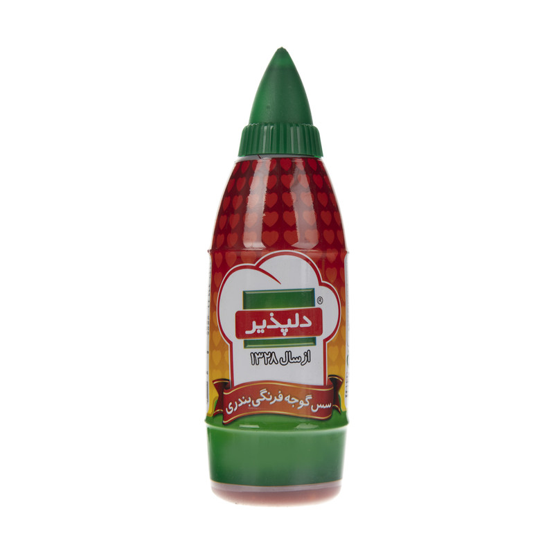 خرید و قیمت سس گوجه فرنگی بندری دلپذیر 456 گرم