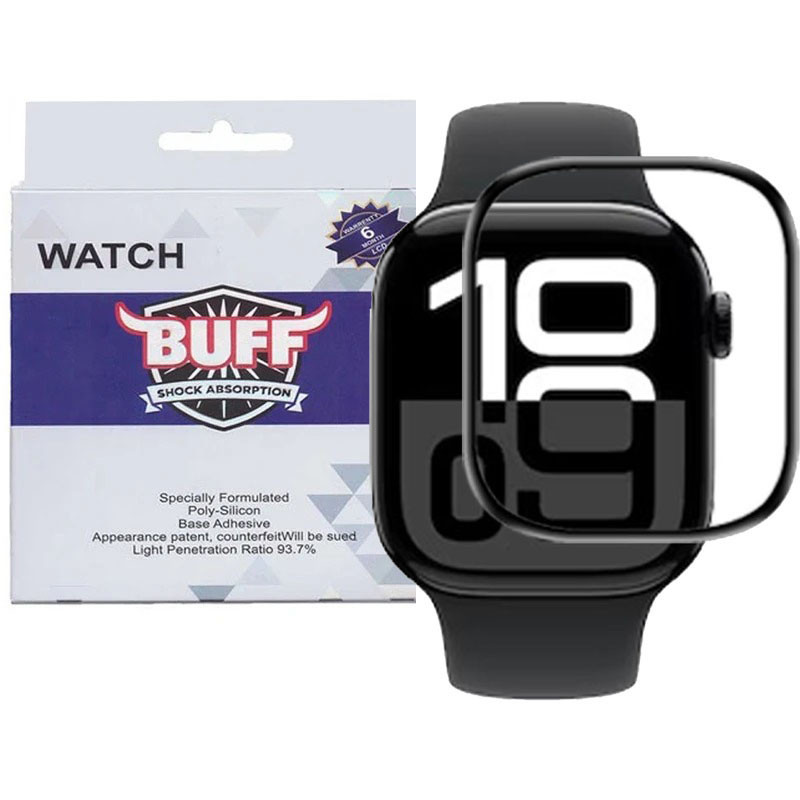 محافظ صفحه نمایش بوف مدل FullGlue-G مناسب برای اپل واچ سری 10 سایز 46 میلی متری