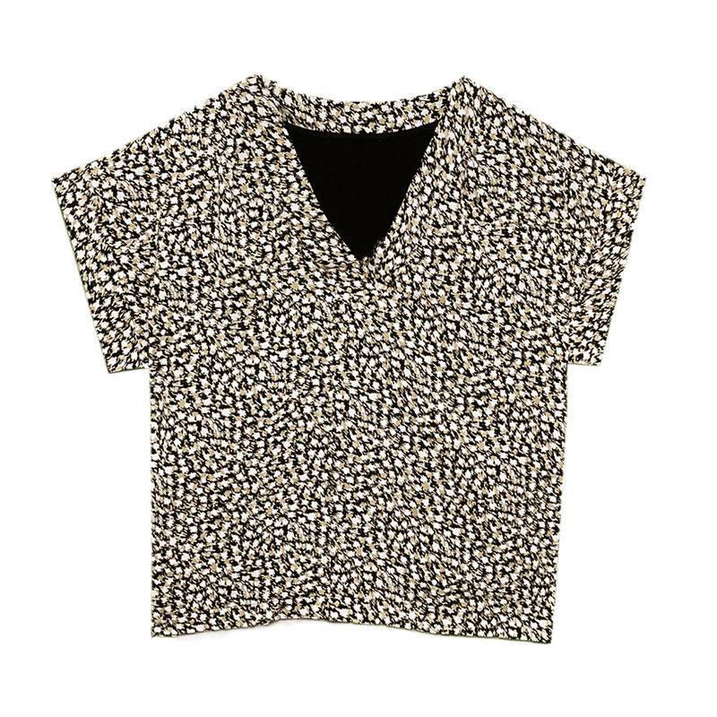 بلوز آستین کوتاه زنانه مدل 7992706