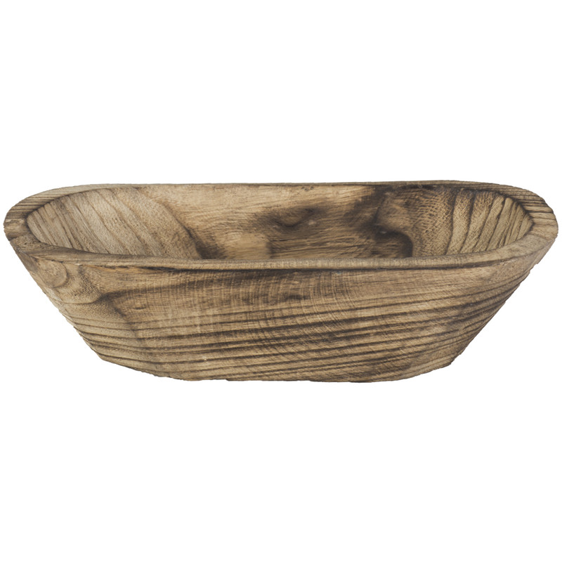 ظرف چوبی بیضی آلفا مدل 6028 سایز متوسط