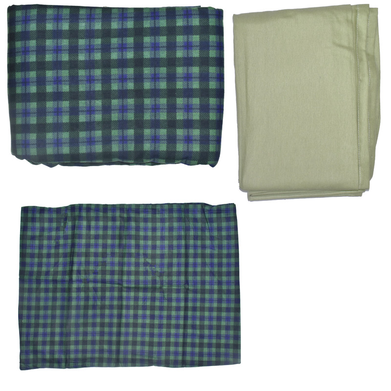 سرویس ملحفه هسکی اغلو سری رنفورس کد 5480 یک نفره 3 تکه