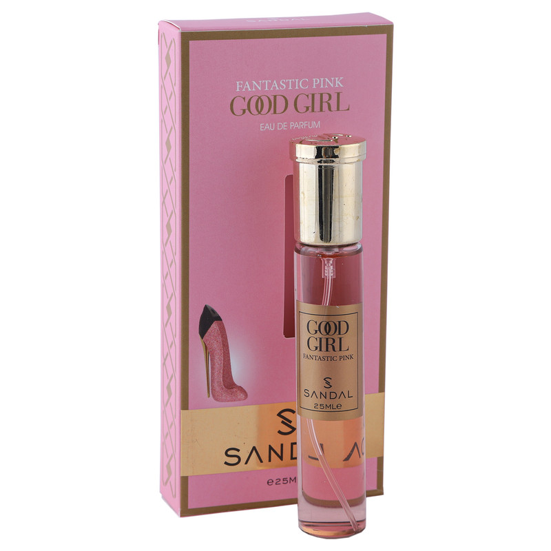 خرید و قیمت عطر جیبی زنانه صندل مدل گود گرل حجم 25 میلی لیتر
